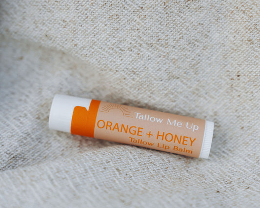 Orange + Honey Lip Balm