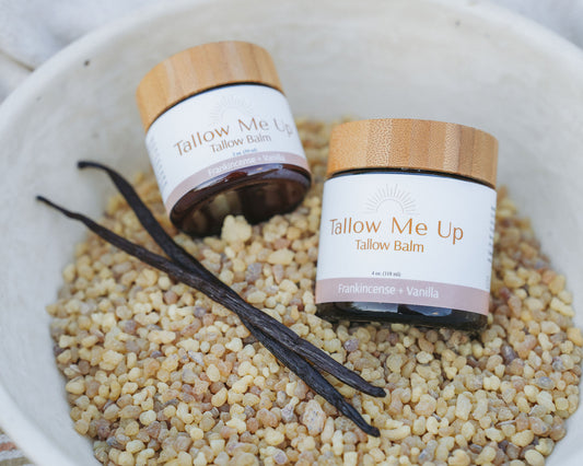 Frankincense + Vanilla Tallow Balm