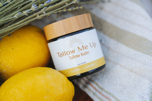 Lemon + Lavender Tallow Balm