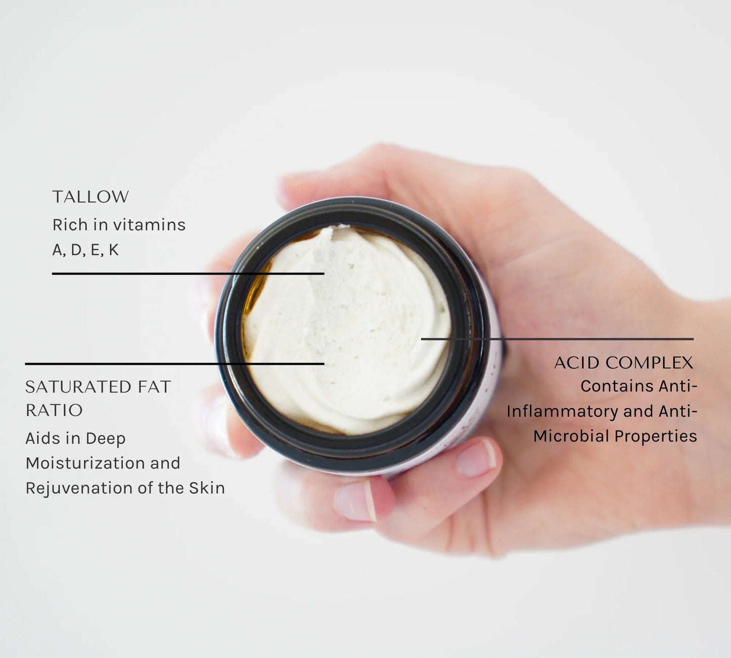 Frankincense + Vanilla Tallow Balm